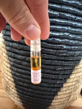 steamed milk perfume sample